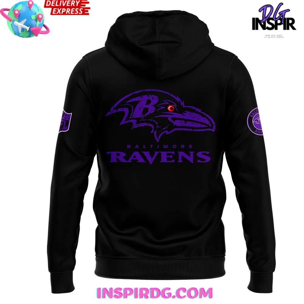 -Baltimore Ravens Domestic Violence Awareness Month 2024 Hoodie