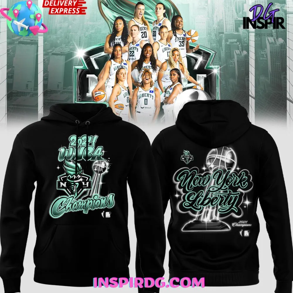 -New York Liberty WNBA Champions 2024 Hoodie