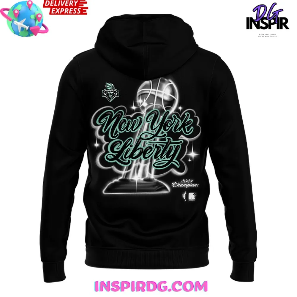 -New York Liberty WNBA Champions 2024 Hoodie