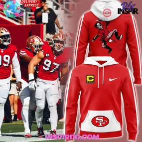 -San Francisco 49ers Sourdough Sam 2024 Red Hoodie