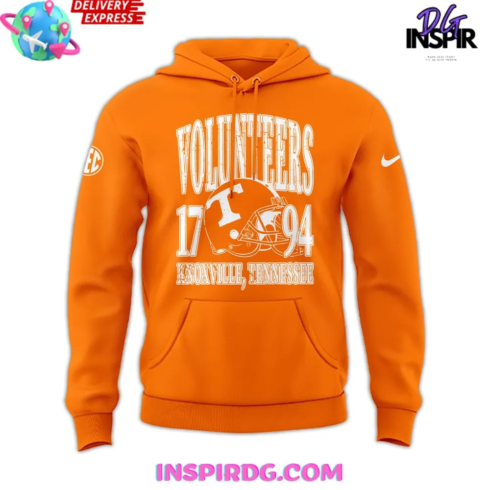 -Tennessee Volunteers x Morgan Wallen 2024 Orange Hoodie