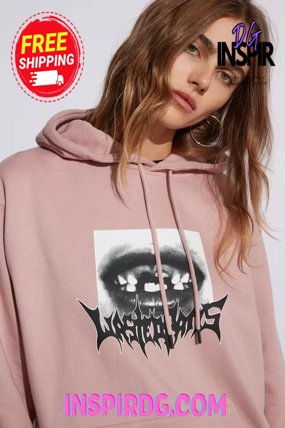 -Urban Outfitters Wasted Paris UO Exclusive Psycho Candy Hoodie Sweatshirt