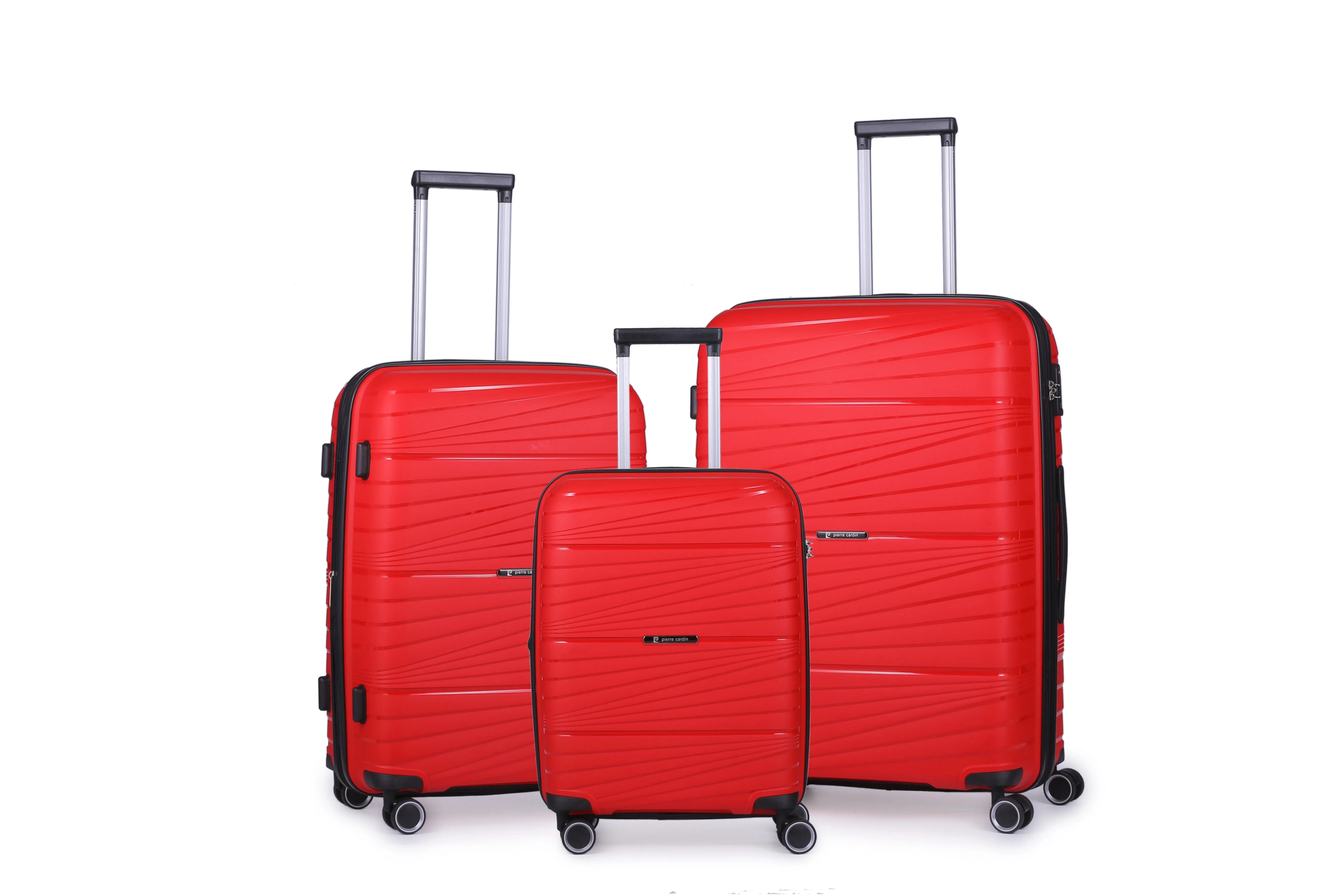 28'PC Montpellier Hard Case Luggage - Red