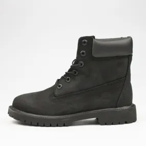 6 Inch Premium Boot Kids (Black)