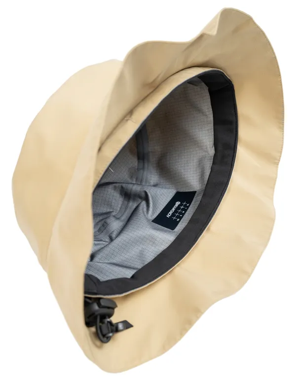 Acronym 3L Waterproof Bucket Hat - Beige