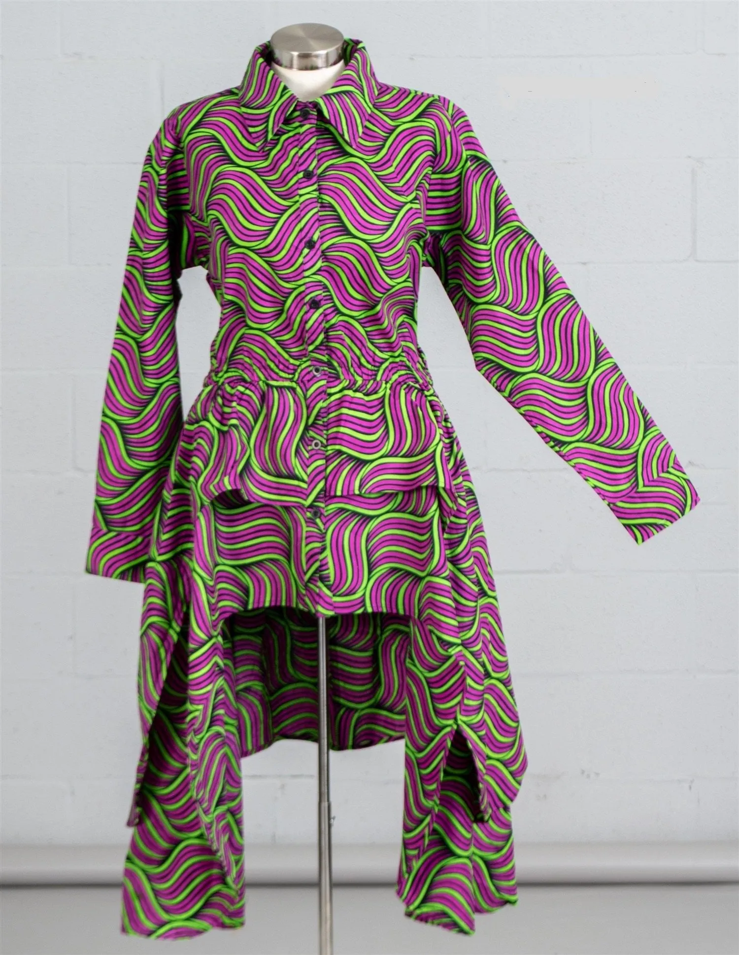 African Print Tiered Tunic