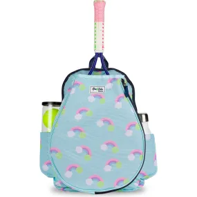 Ame & Lulu Little Love Tennis Backpack, Pastel Rainbow