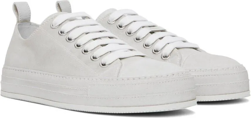 Ann Demeulemeester White Gert Sneakers