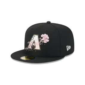 Arizona Diamondbacks Dotted Floral 59FIFTY Fitted Hat