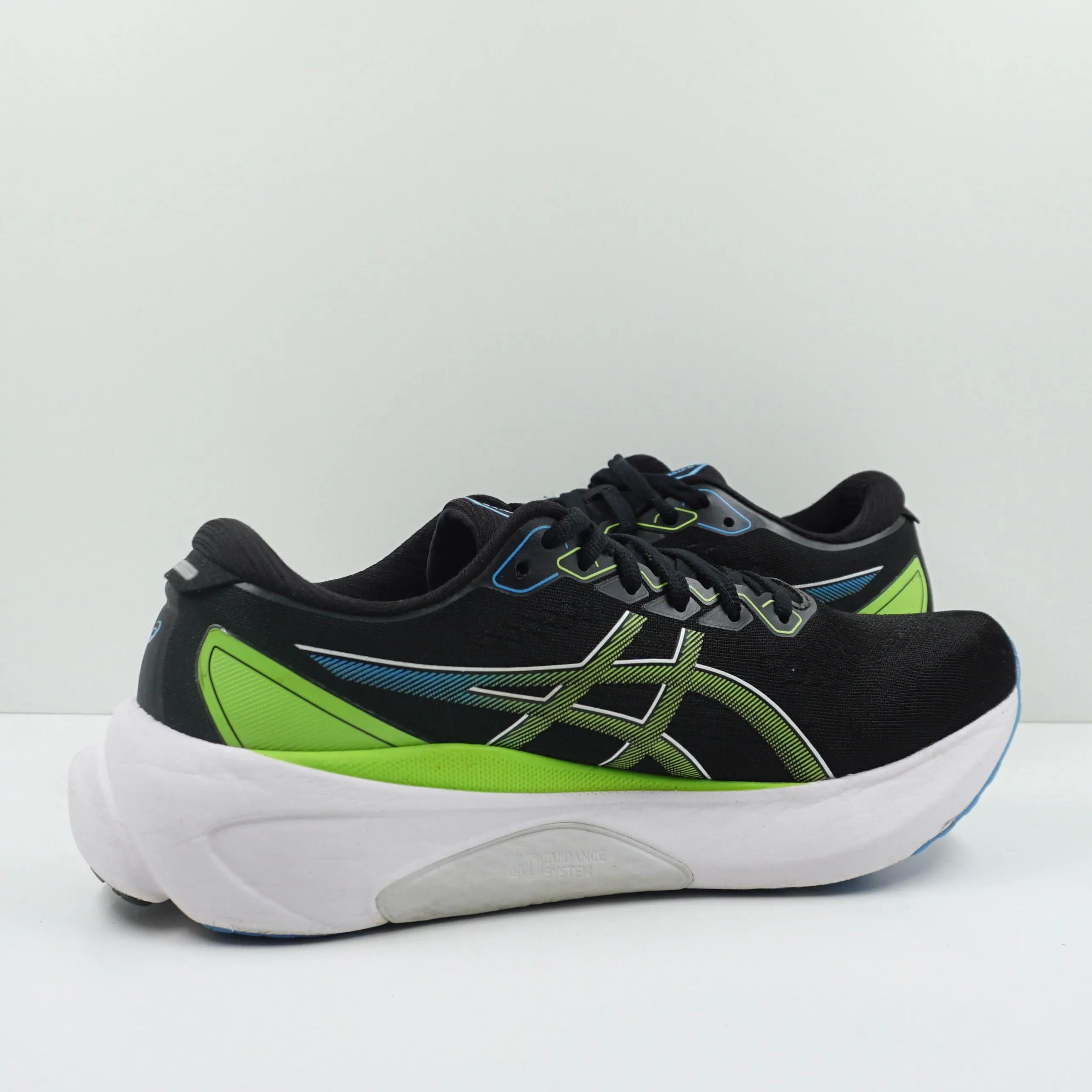 Asics Gel Kayano 30 Black Blue Green