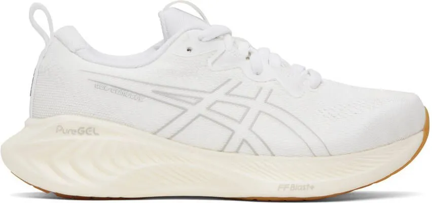 Asics White Gel-Cumulus 25 Sneakers