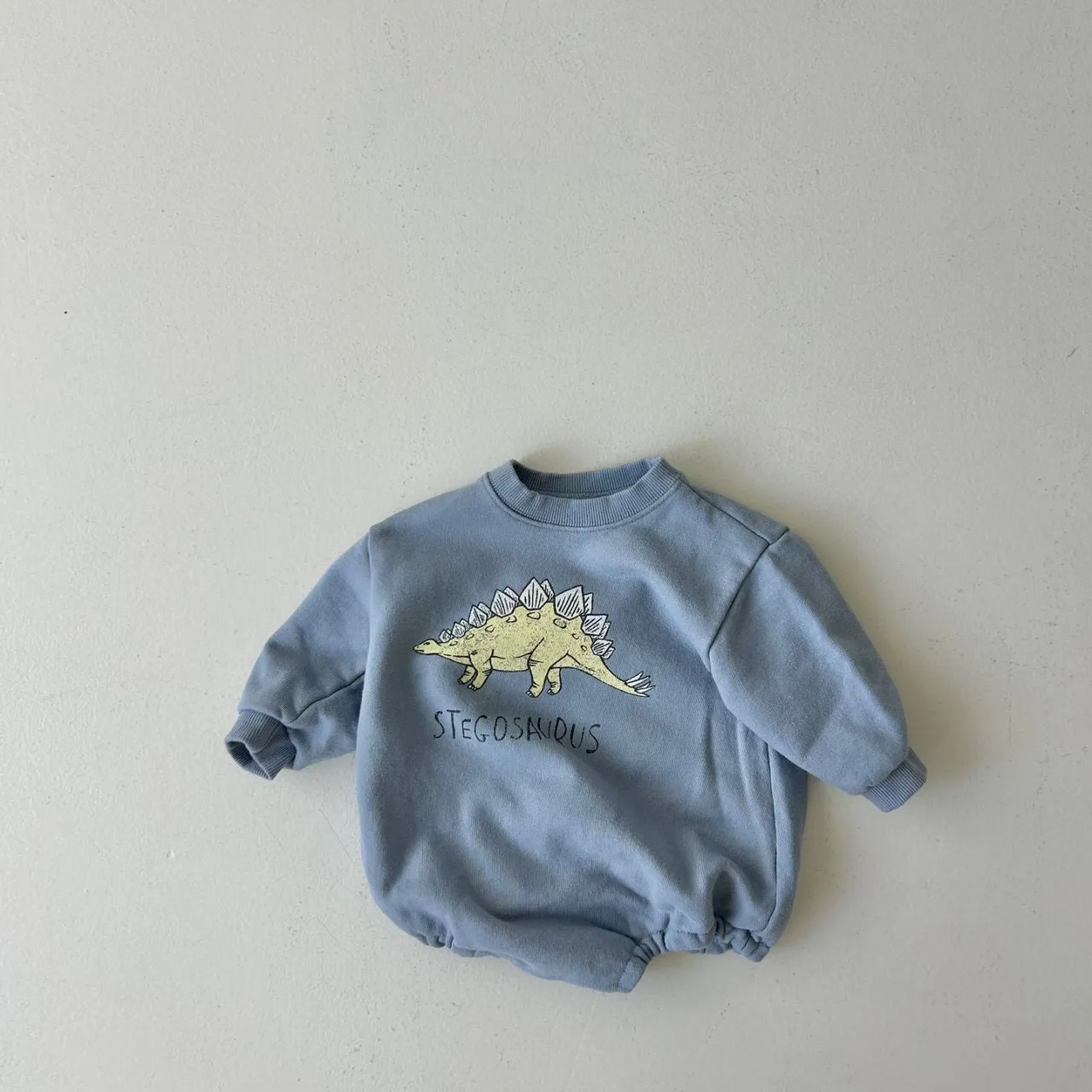 Baby Land S24 Dinosaur Sweatshirt Romper (4-15m) - 3 Colors