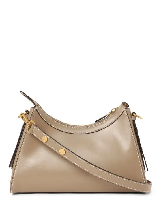 Balmain   B-buzz hobo leather bag 