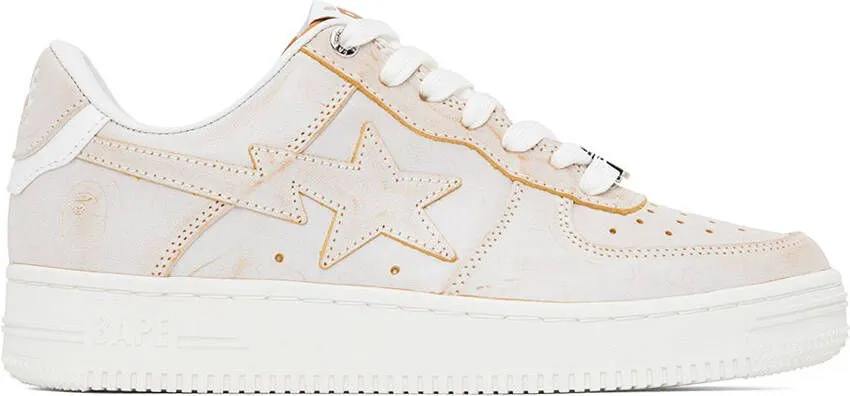 BAPE Beige Sta #5 Sneakers