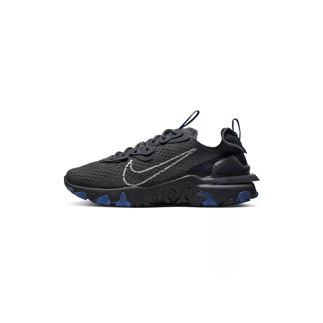 Baskets Nike React Vision - Noir Et Bleu - Homme