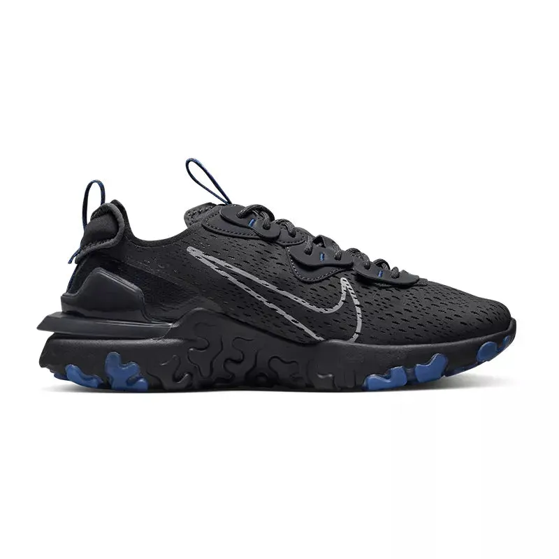 Baskets Nike React Vision - Noir Et Bleu - Homme