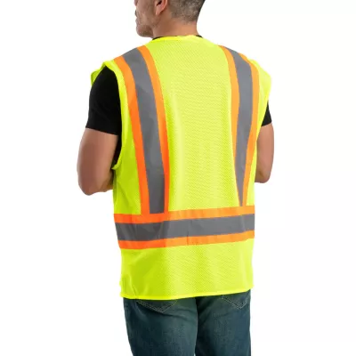 Berne Big and Tall Mens High Visibility Safety Vest