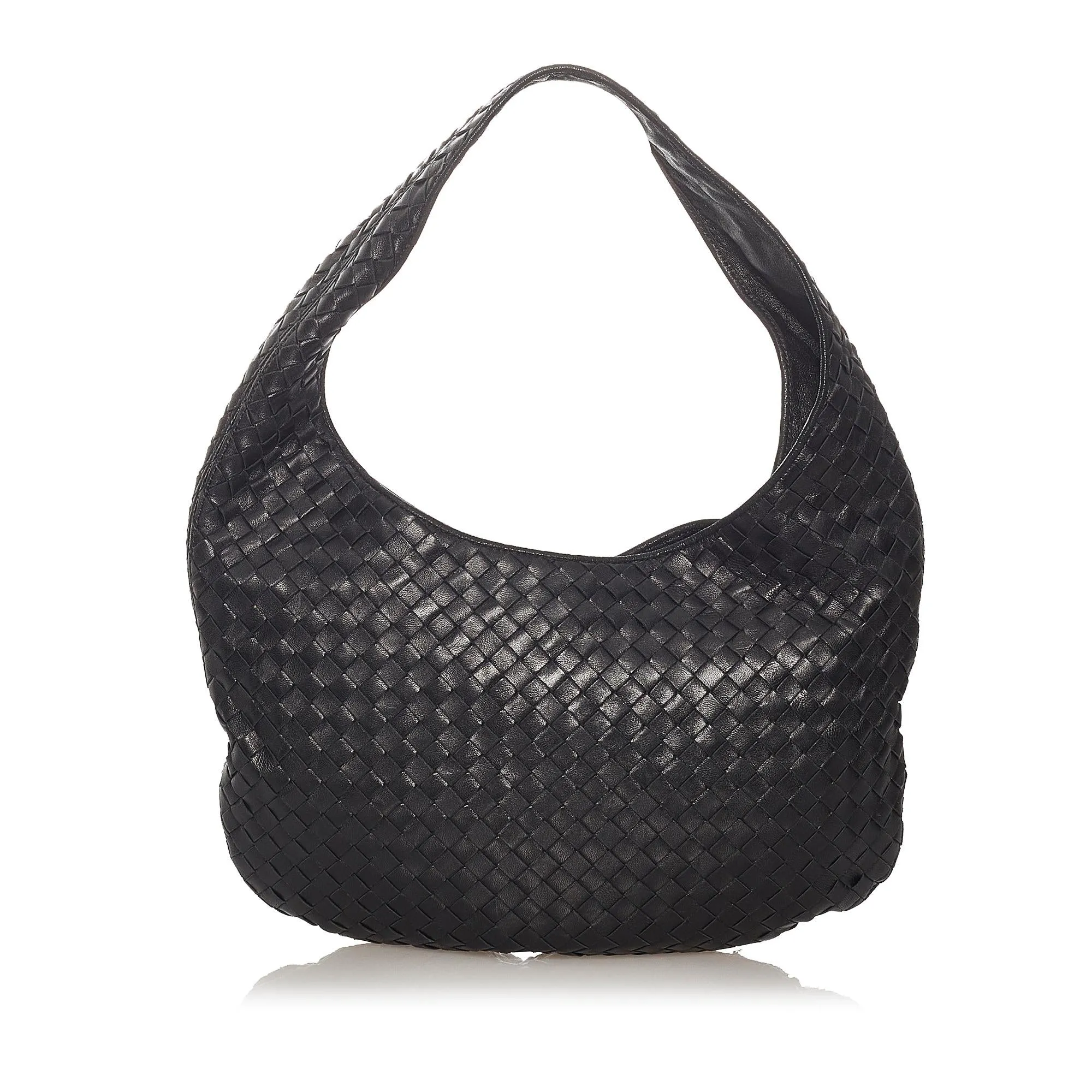 Bottega Veneta Intrecciato Leather Hobo Bag