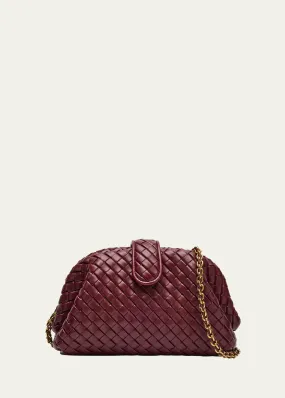 Bottega Veneta Lauren 1980 Teen Leather Top-Handle Bag