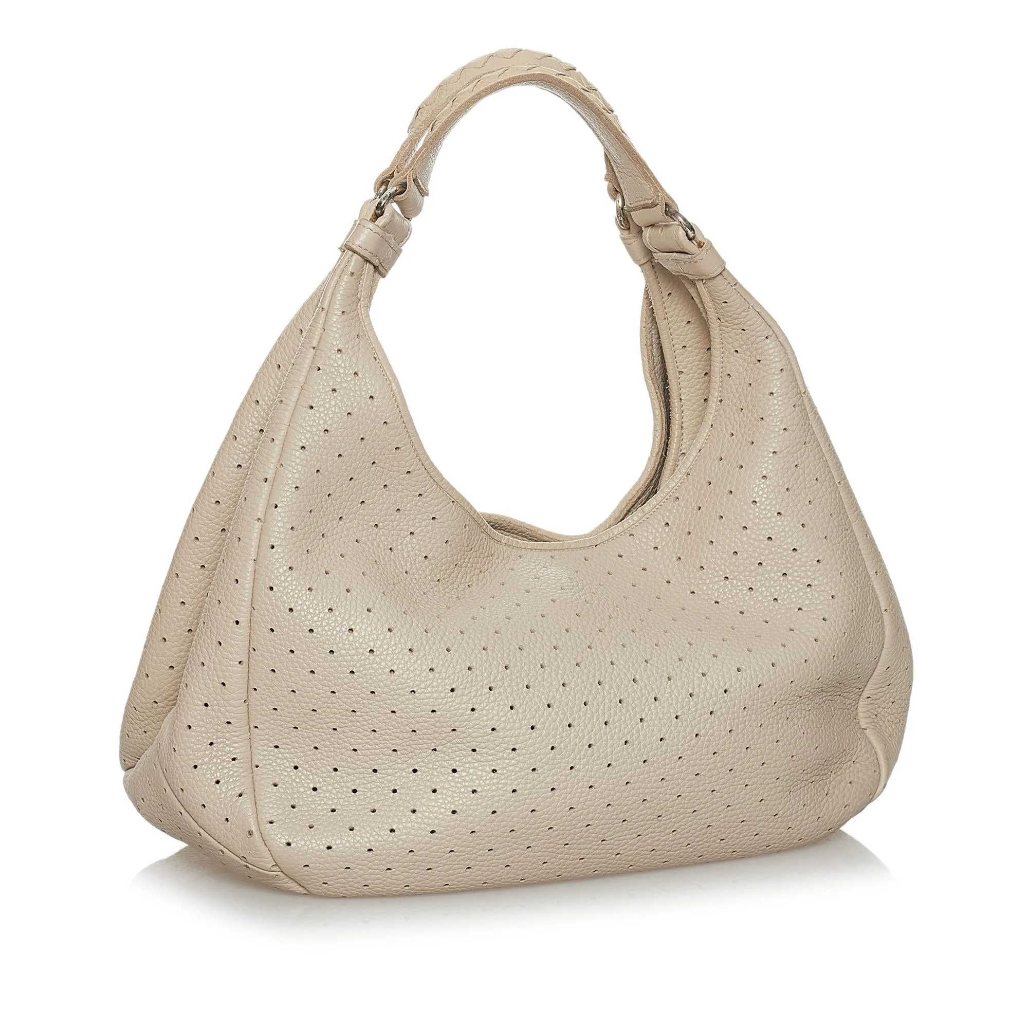 Bottega Veneta Perforated Leather Shoulder Bag