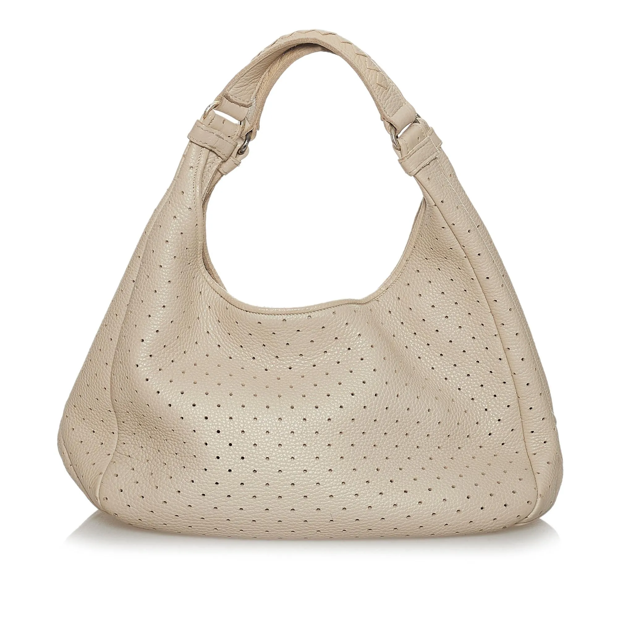 Bottega Veneta Perforated Leather Shoulder Bag