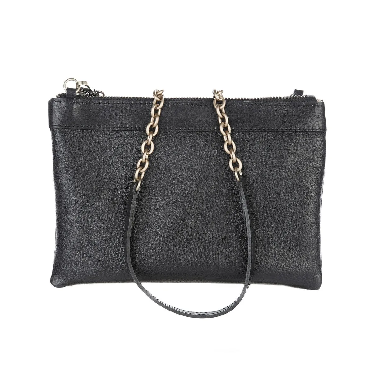 Brave Sharon 2 in 1 Leather Bag in Black