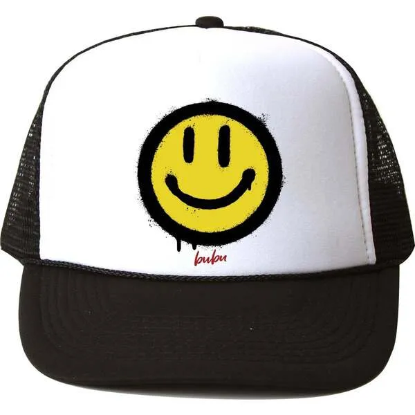 Bubu Smiley Face Hat, Black