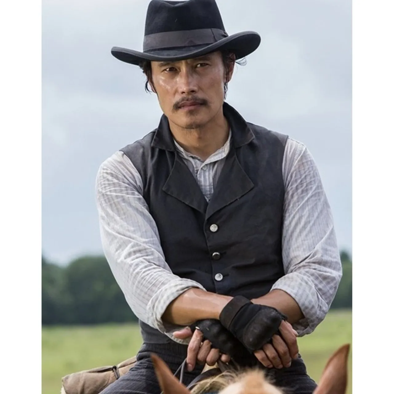 Byung-Hun Lee Magnificent Seven Black Vest