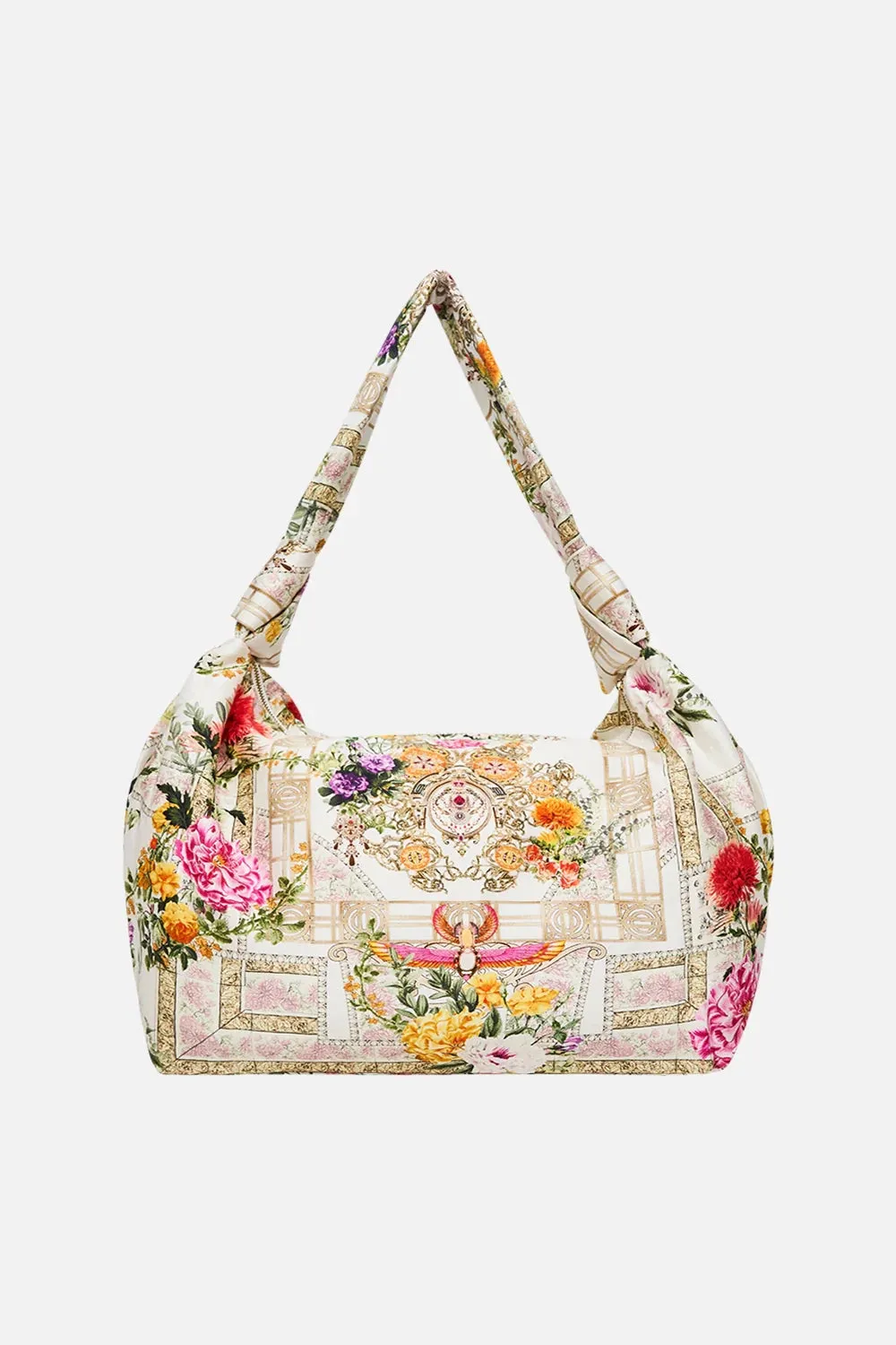 CAMILLA | EGYPTIAN ROSE SLOUCH SHOULDER BAG