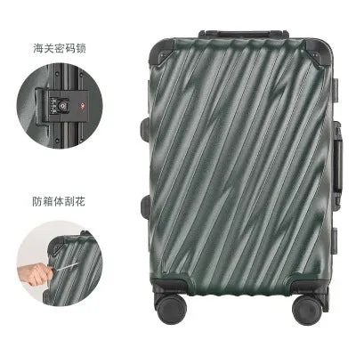 Carrylove All Aluminum Frame, Business Travel 20/24/28 Inch Size Pc Luggage Spinner Brand Travel