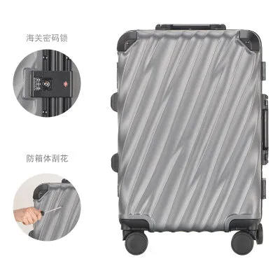 Carrylove All Aluminum Frame, Business Travel 20/24/28 Inch Size Pc Luggage Spinner Brand Travel