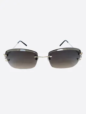 Cartier Grey Gradient Sunglasses