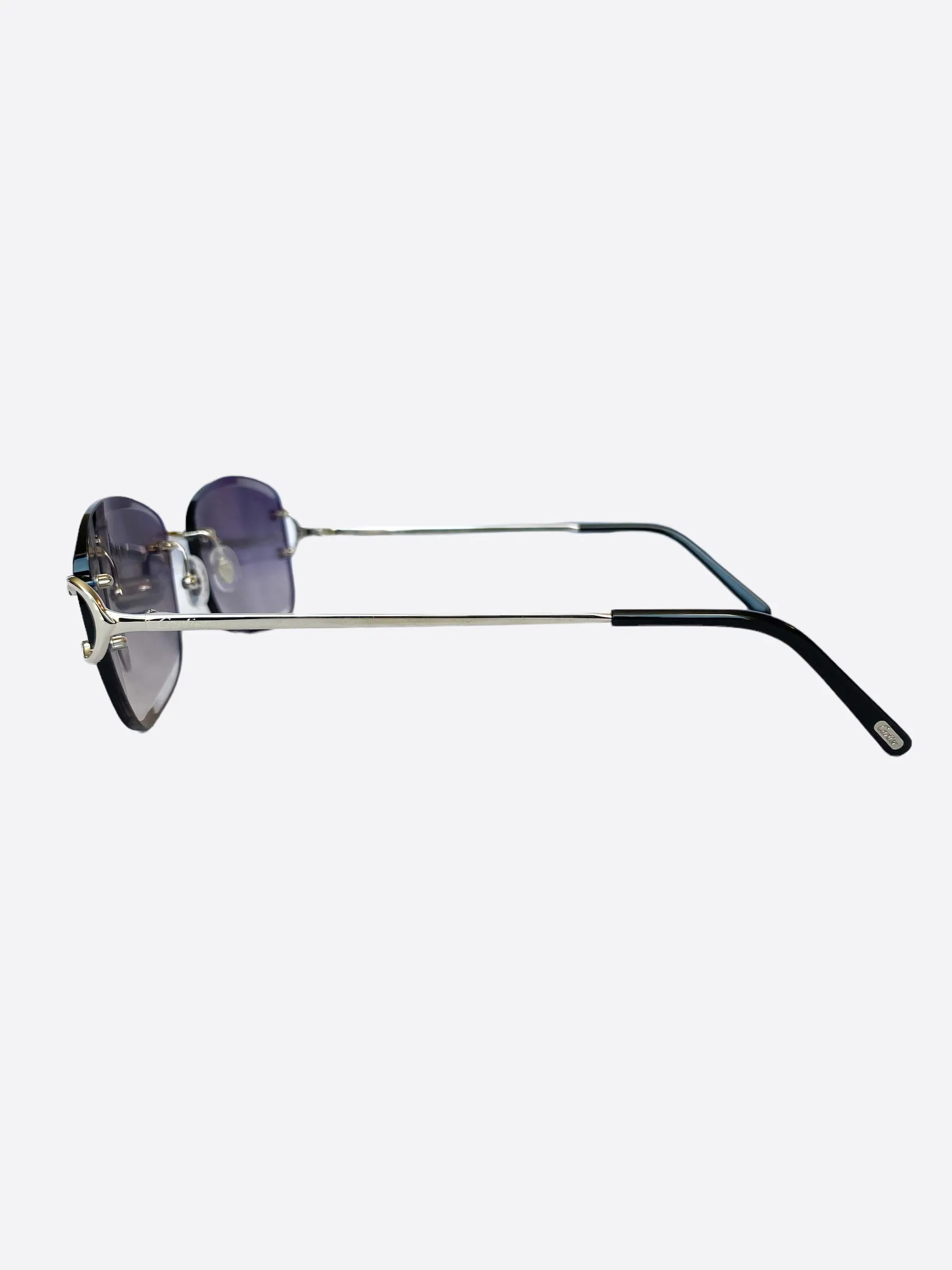 Cartier Grey Gradient Sunglasses