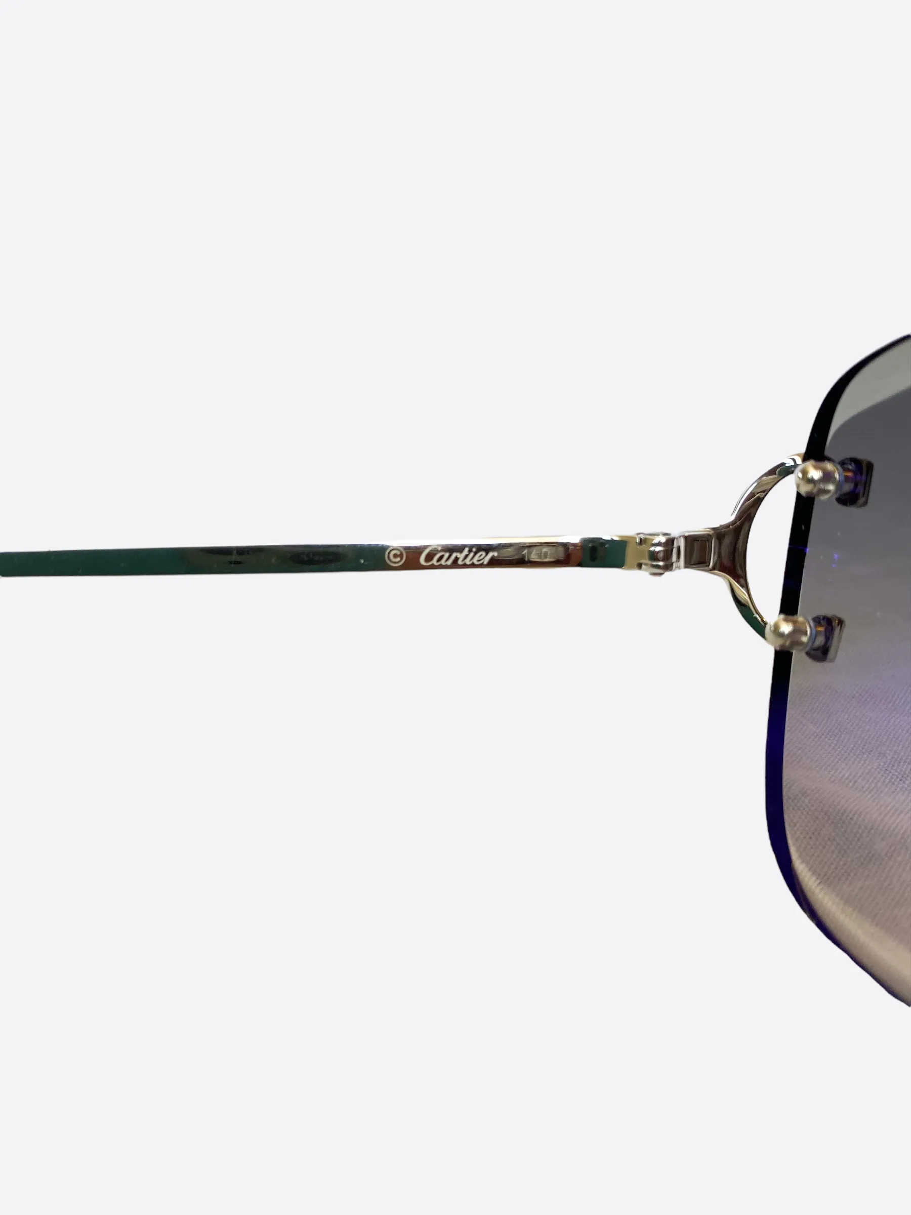 Cartier Grey Gradient Sunglasses