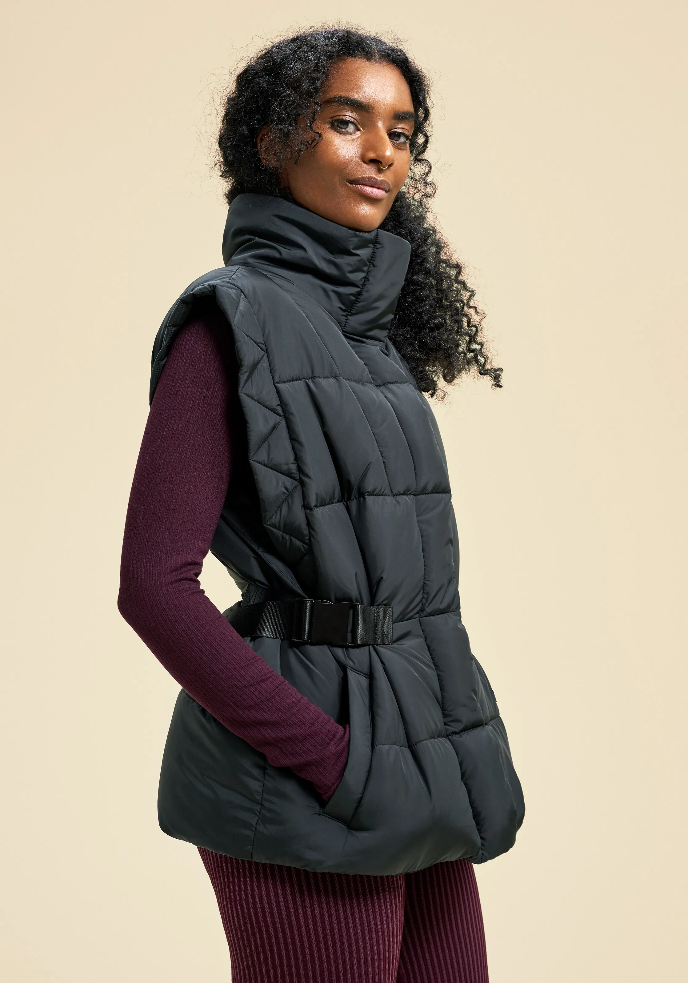 Casall Women's Urban Padded Vest Black | Buy Casall Women's Urban Padded Vest Black here | Outnorth