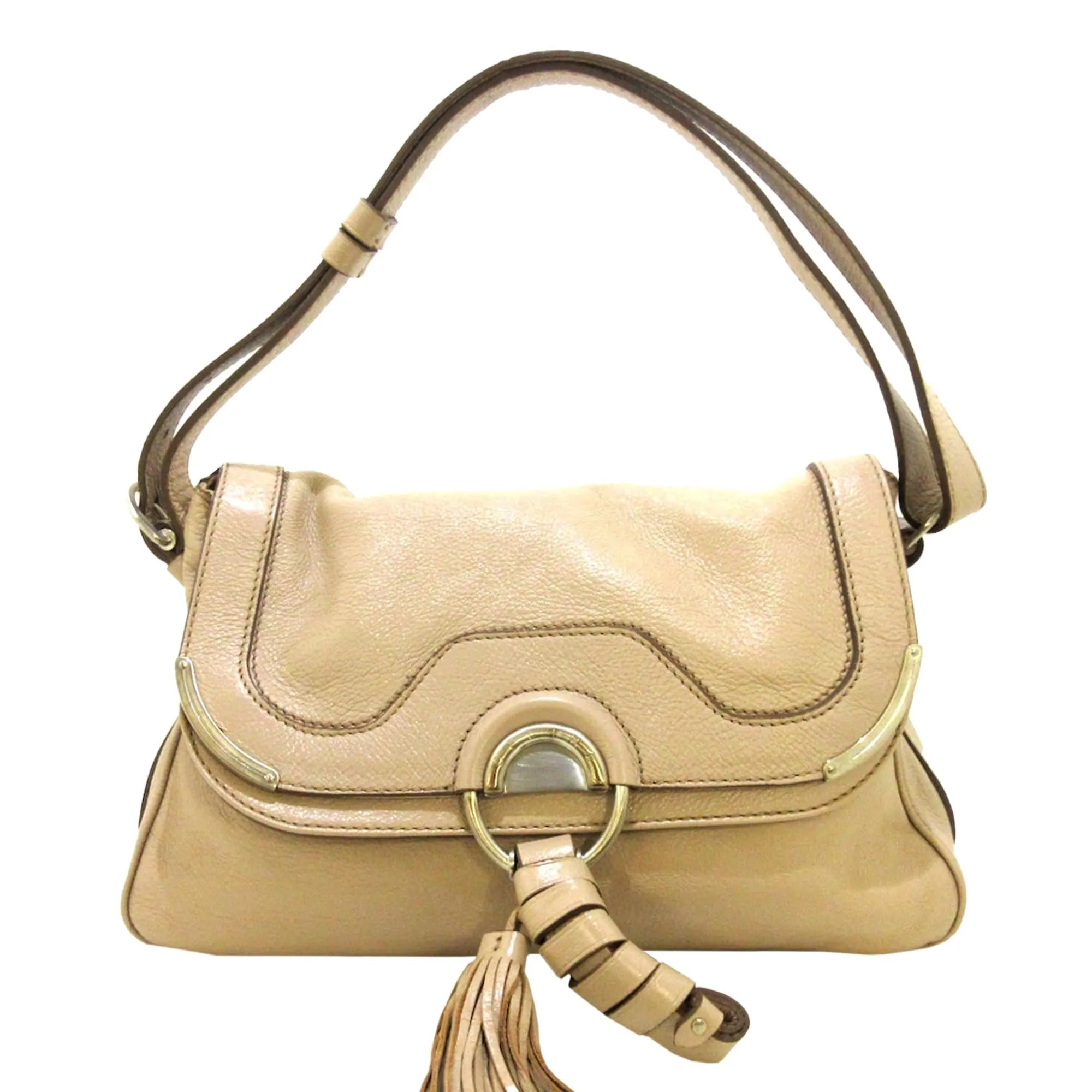 Celine Leather Shoulder Bag (SHG-32905)