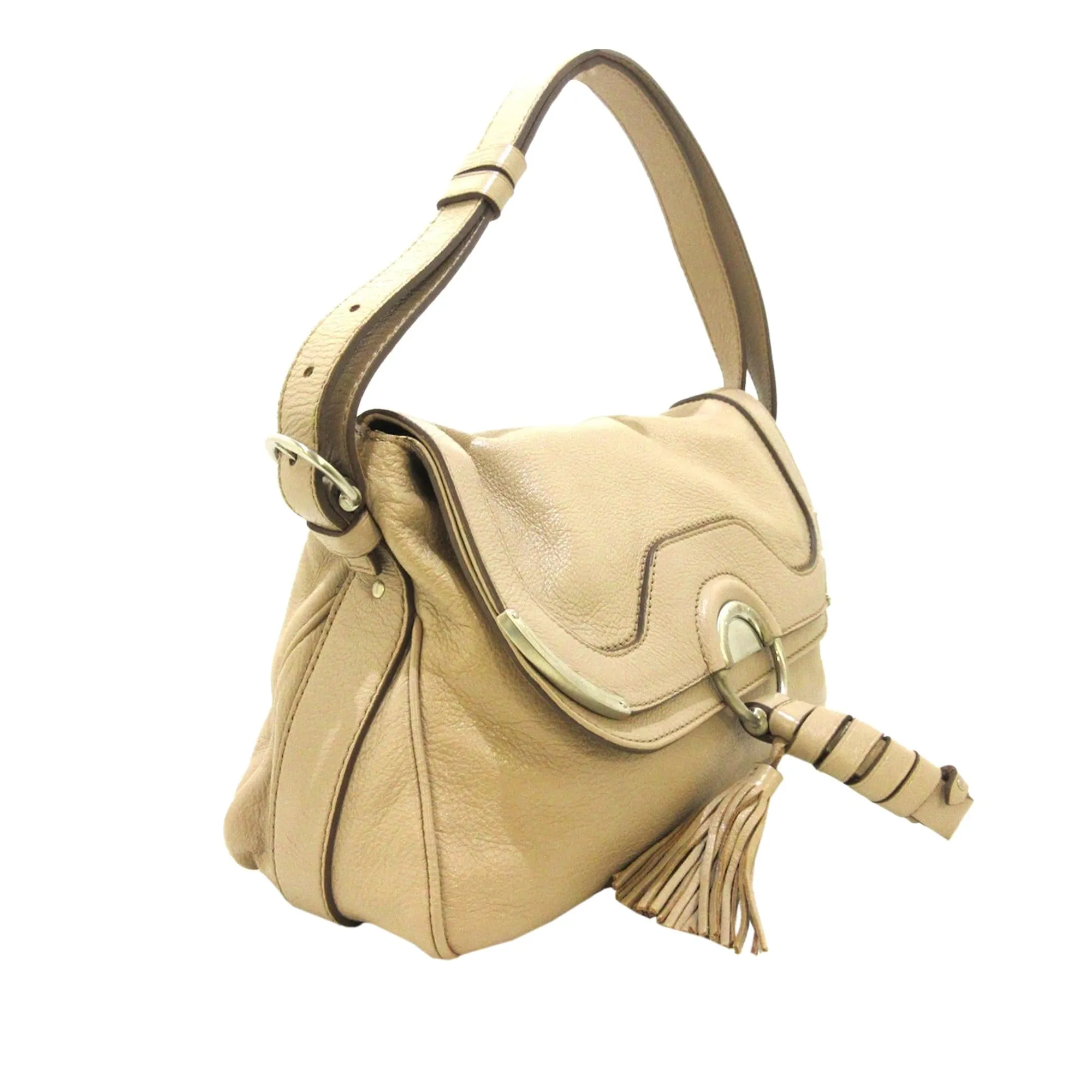 Celine Leather Shoulder Bag (SHG-32905)