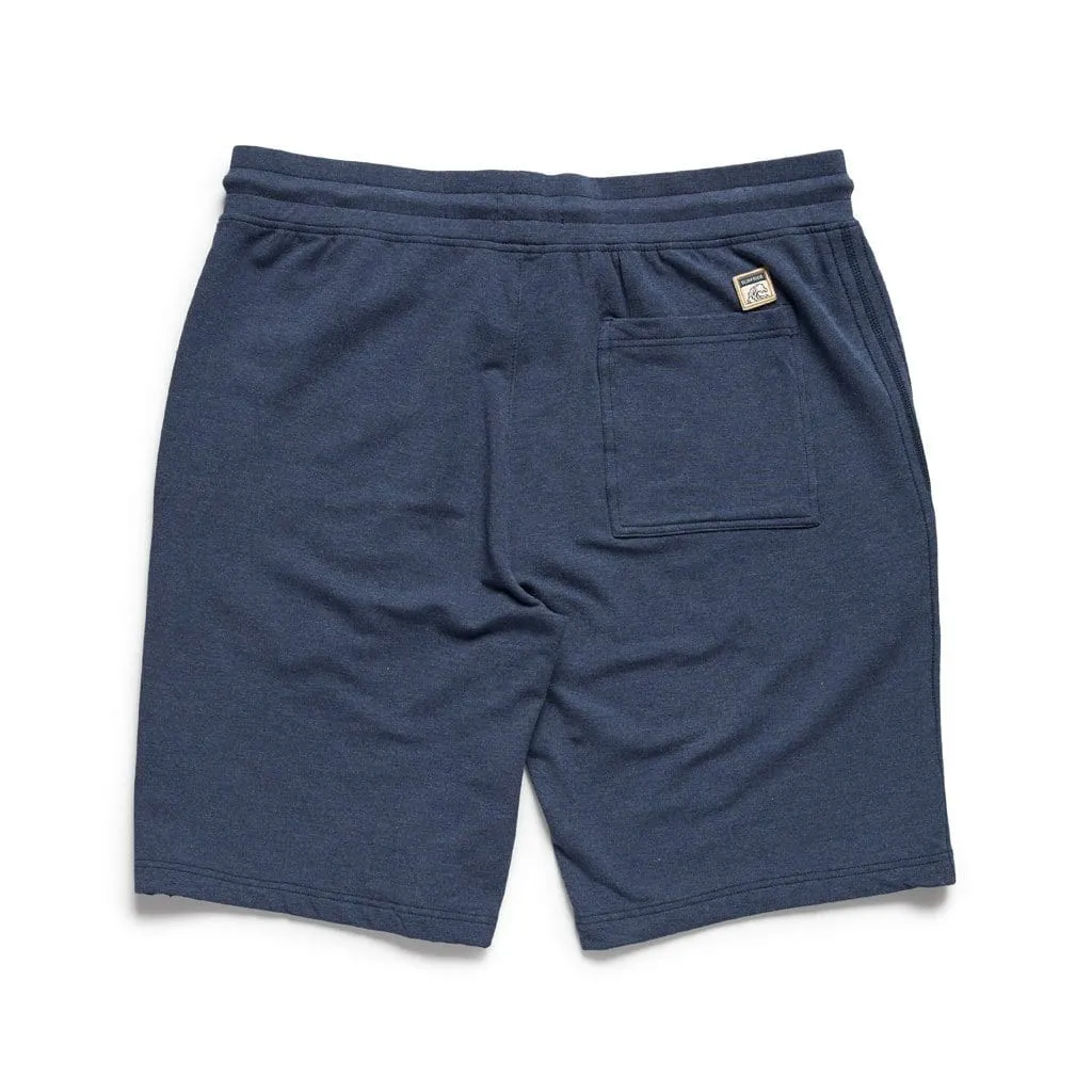 Chuck Brushback Fleece Short - Navy Heather