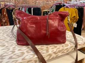 {{ClientCode}} RED HOBO SHOULDER BAG