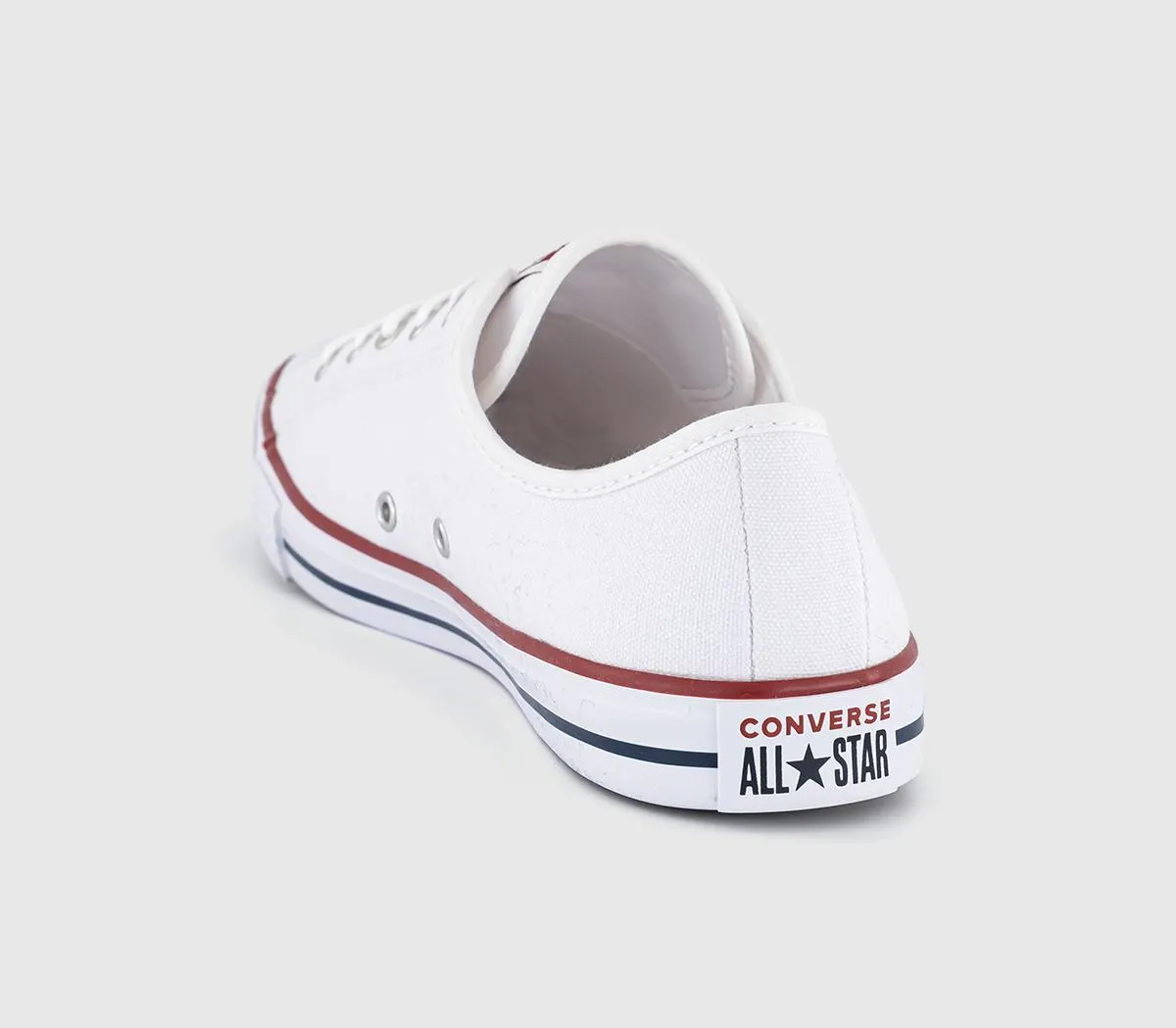 Converse All Star Dainty Trainers White Red Blue