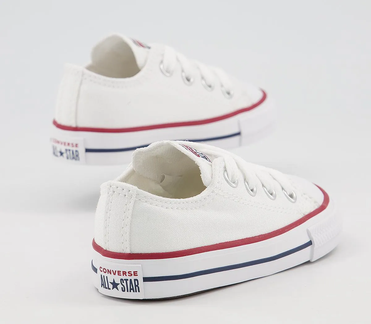 Converse All Star Low Infant Trainers White