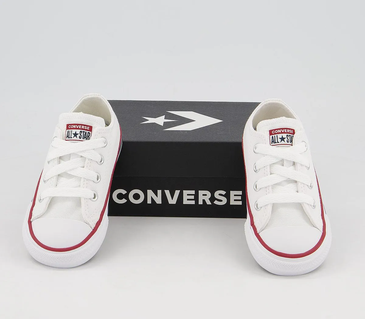 Converse All Star Low Infant Trainers White