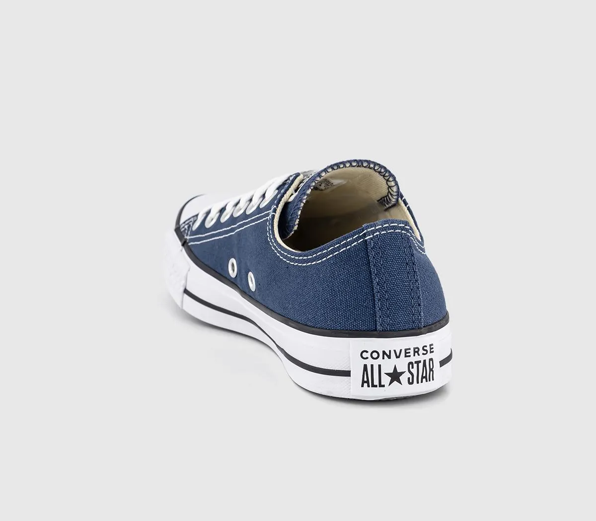 Converse All Star Low Trainers Navy Canvas