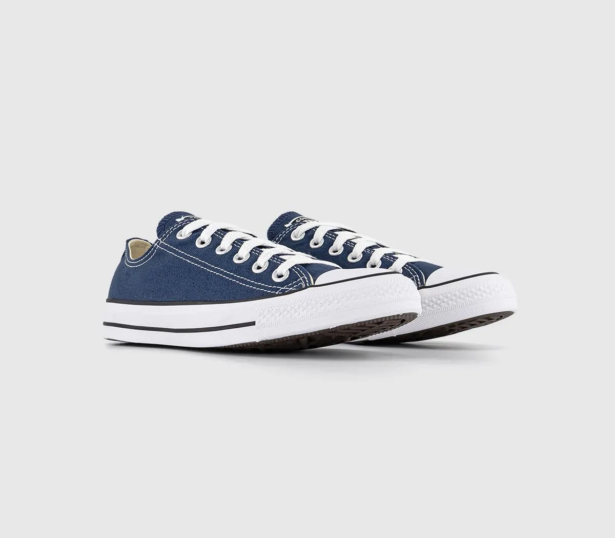 Converse All Star Low Trainers Navy Canvas