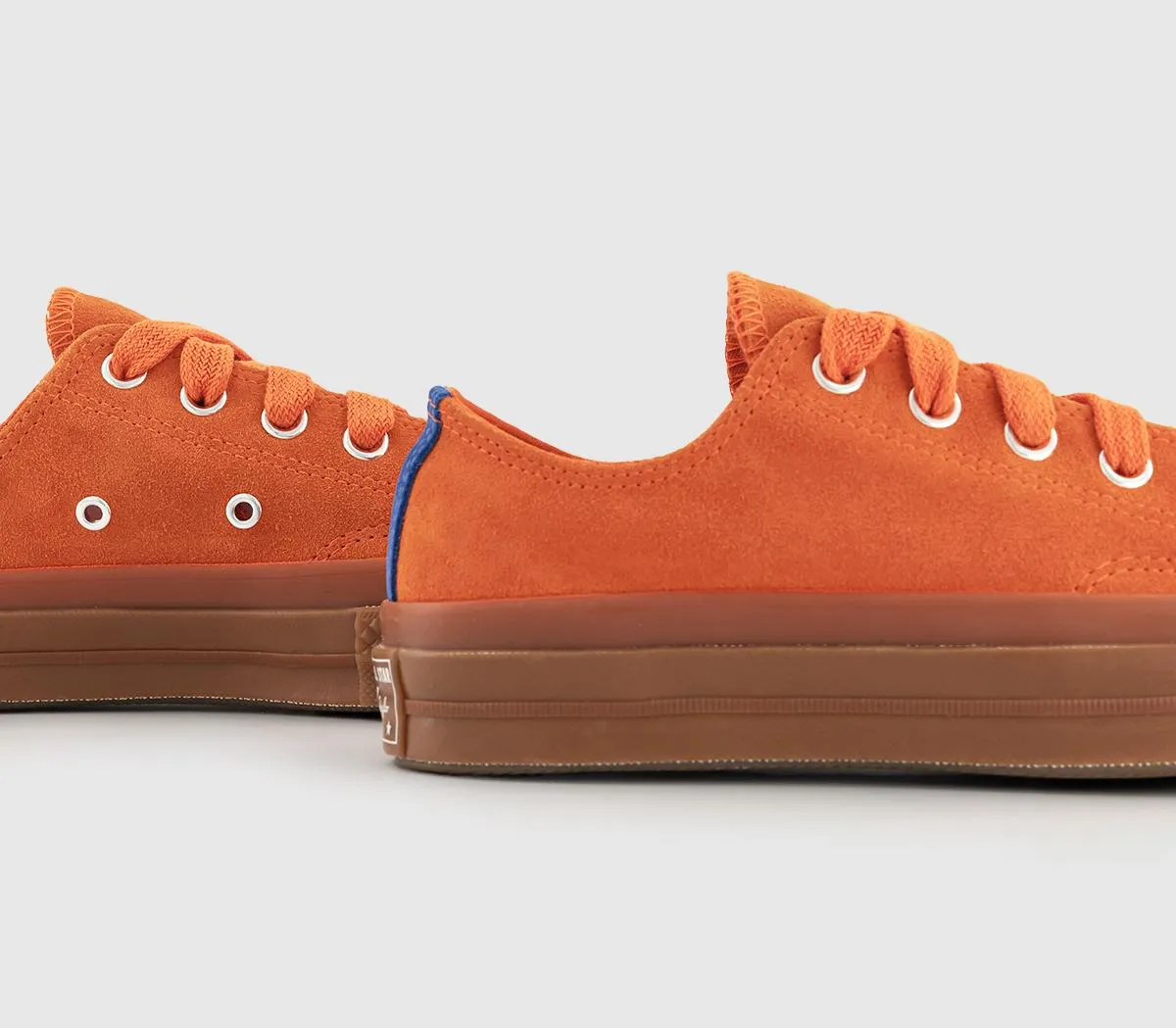 Converse All Star Ox 70 S Trainers Orange Gum Honey Blue Flame