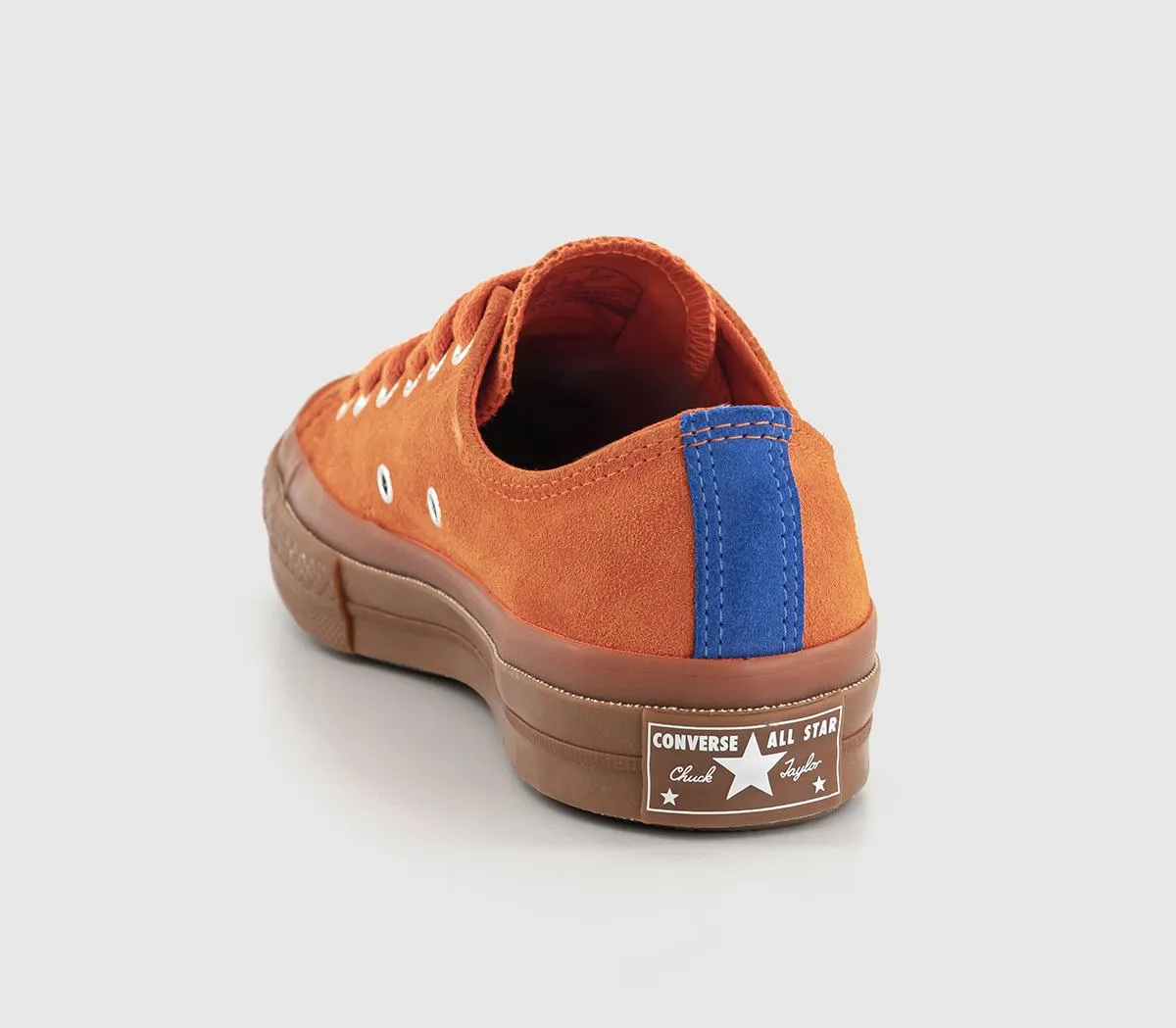 Converse All Star Ox 70 S Trainers Orange Gum Honey Blue Flame