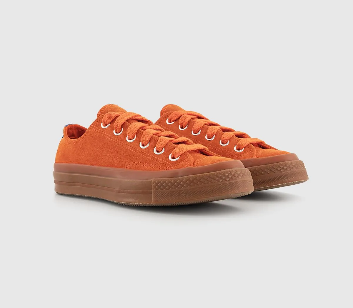 Converse All Star Ox 70 S Trainers Orange Gum Honey Blue Flame