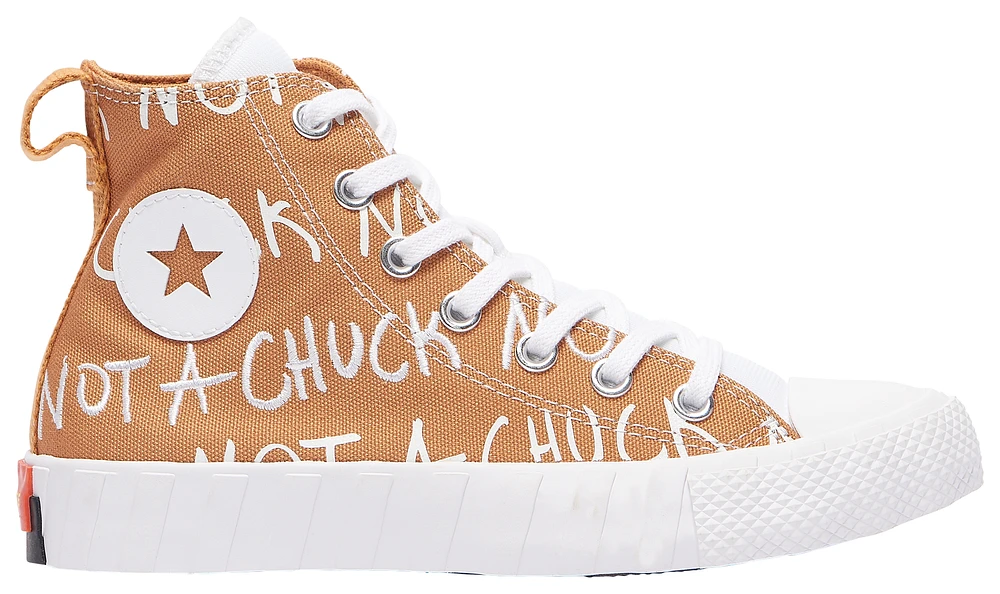 Converse Boys Converse UNT1TL3D Hi - Boys' Grade School Shoes Golden Tan/White Size 04.0