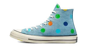 Converse Chuck Taylor All-Star 70s Hi Golf Wang Denim Polka Dots