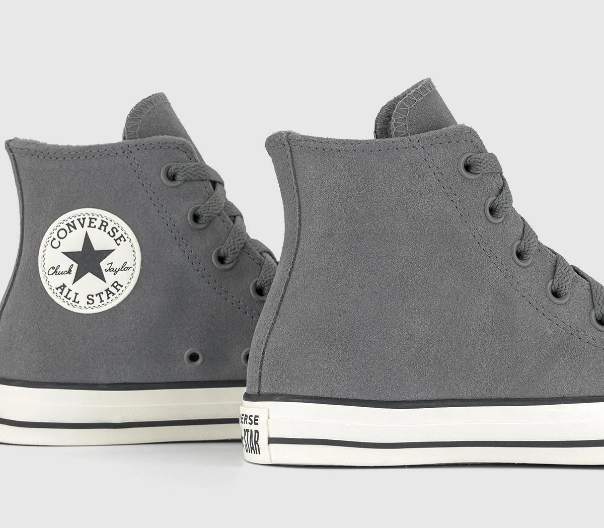 Converse Converse All Star Hi Trainers Sharkskin Egret Black